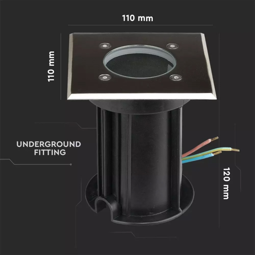 Orientační svítidlo 1xGU10/35W/230V IP65