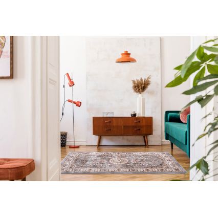 Orientální koberec DUBAI 120x170 cm 2300 g/m2 šedá