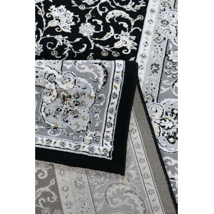 Orientální koberec GRECE 120x170 cm 2150 g/m2 černá/šedá/bílá