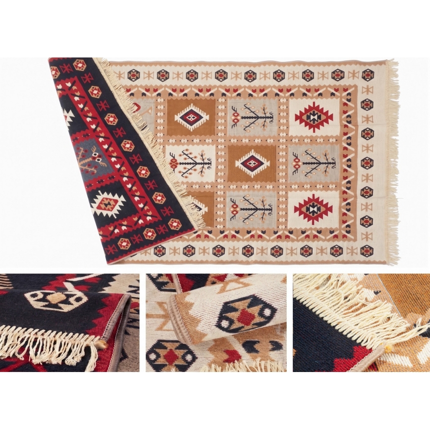 Orientální koberec KILIM GOLD 60x120 cm pestrobarevná