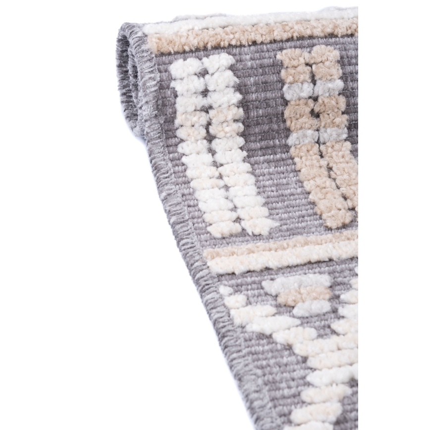 Orientální koberec NEPAL 80x153 cm šedá