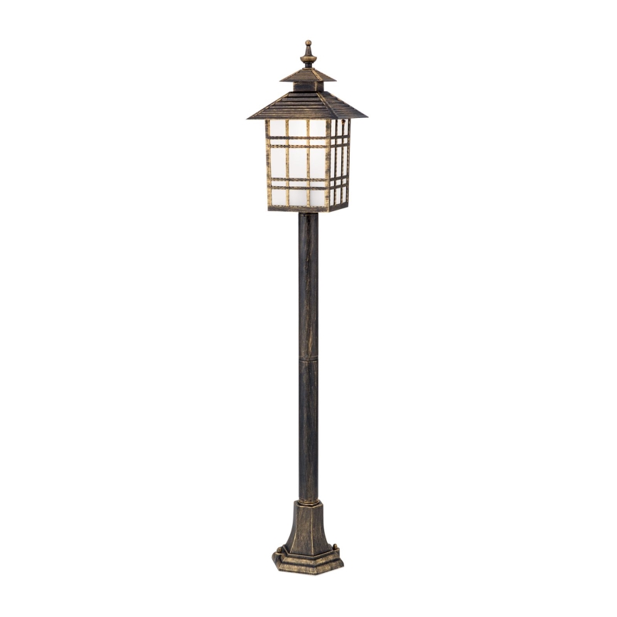 Venkovní lampa KIKO 1xE27/11W/230V IP44 bronz/patina