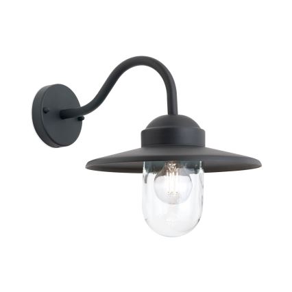 Venkovní nástěnná lampa EDWARD 1xE27/60W/230V IP44 antracit