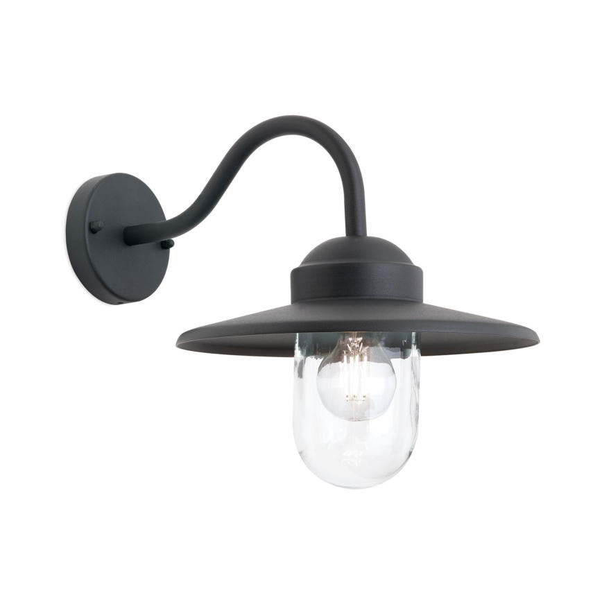 Venkovní nástěnná lampa EDWARD 1xE27/60W/230V IP44 antracit