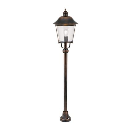 Venkovní lampa KENZO 1xE27/100W/230V IP44 bronz/patina