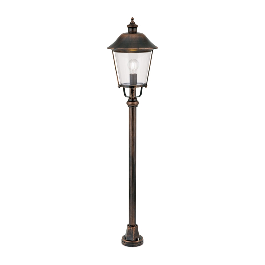 Venkovní lampa KENZO 1xE27/100W/230V IP44 bronz/patina