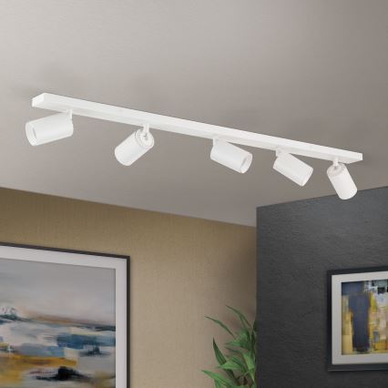 Bodové svítidlo SEAN 5xGU10/13W/230V bílá