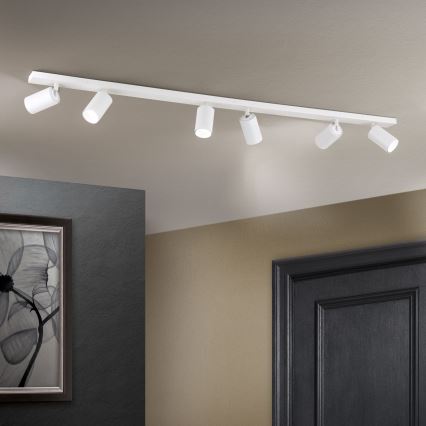 Bodové svítidlo SEAN 6xGU10/13W/230V bílá