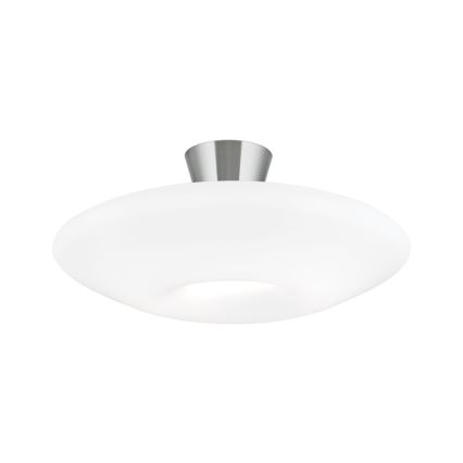 Stropní svítidlo BLANC 2xE27/60W/230V pr. 49 cm matný chrom