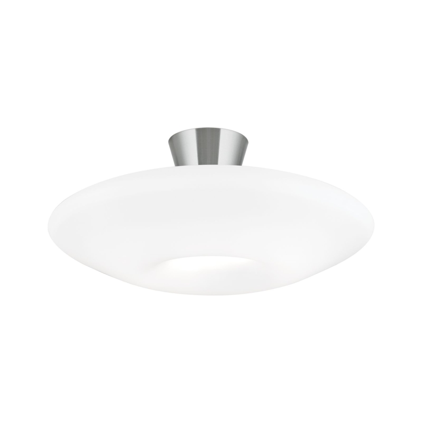 Stropní svítidlo BLANC 2xE27/60W/230V pr. 49 cm matný chrom