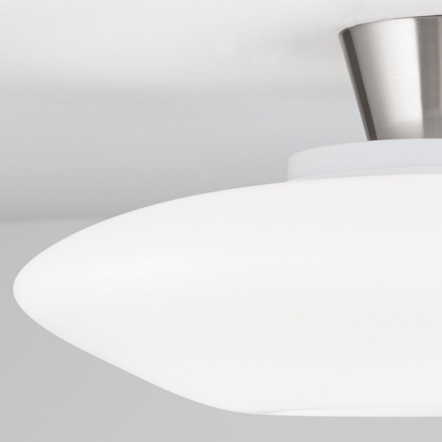 Stropní svítidlo BLANC 2xE27/60W/230V pr. 49 cm matný chrom