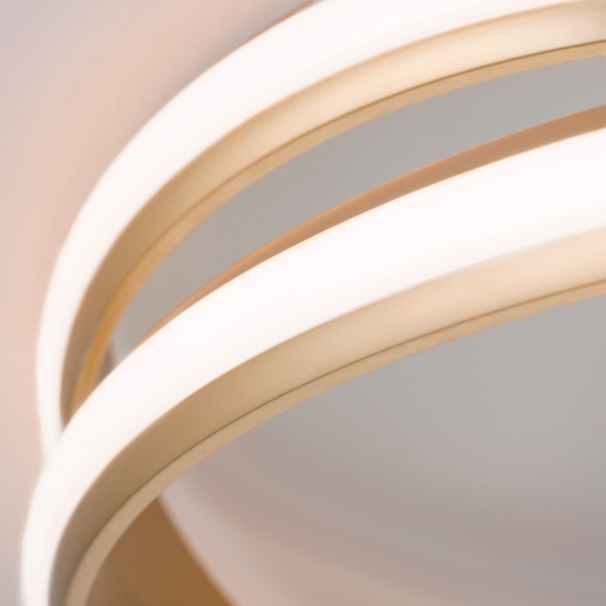 LED Stmívatelné stropní svítidlo CIRCUS LED/30W/230V zlatá