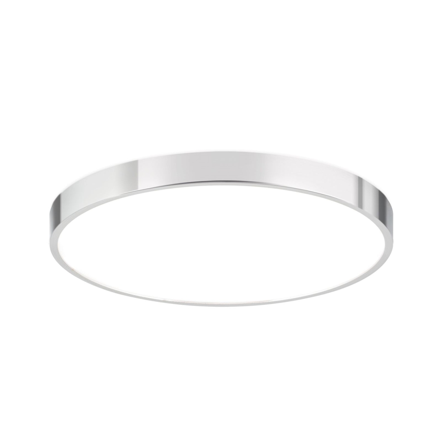 LED Stropní svítidlo BULLY LED/28W/230V pr. 28 cm lesklý chrom