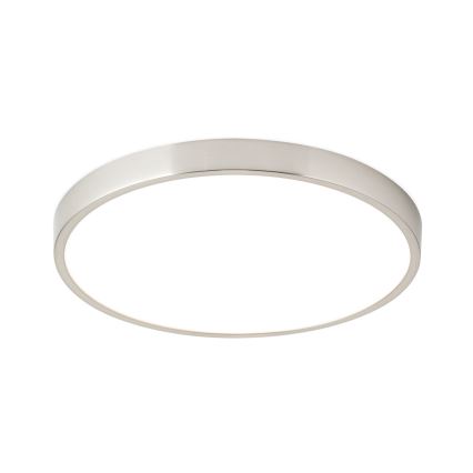 LED Stropní svítidlo BULLY LED/28W/230V pr. 28 cm matný chrom
