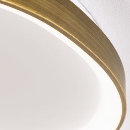 LED Stropní svítidlo CHARLIE LED/48W/230V pr. 65 cm zlatá