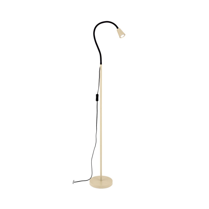 Flexibilní stojací lampa DOTTY 1xGU10/10W/230V béžová/černá