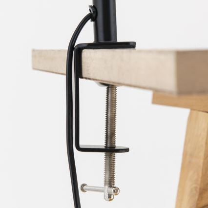 Flexibilní stolní lampa s klipem DOTTY 1xGU10/10W/230V béžová/černá