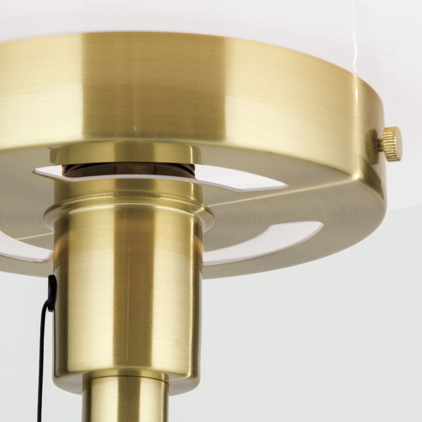 Stolní lampa SPARTA 1xE27/40W/230V zlatá/černá