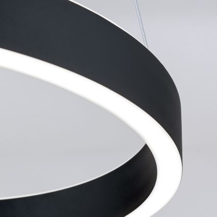 Orion - LED Stmívatelný lustr na lanku KOLK LED/40W/230V 2700/3000/4000K pr. 40 cm černá