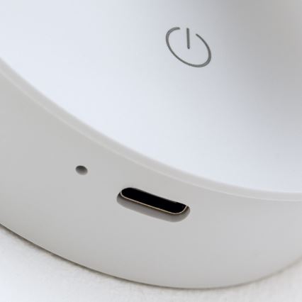 LED Stmívatelné nabíjecí dotykové nástěnné bodové svítidlo LUXY LED/1W/5V 2200 mAh 2700/3000/4000K bílá