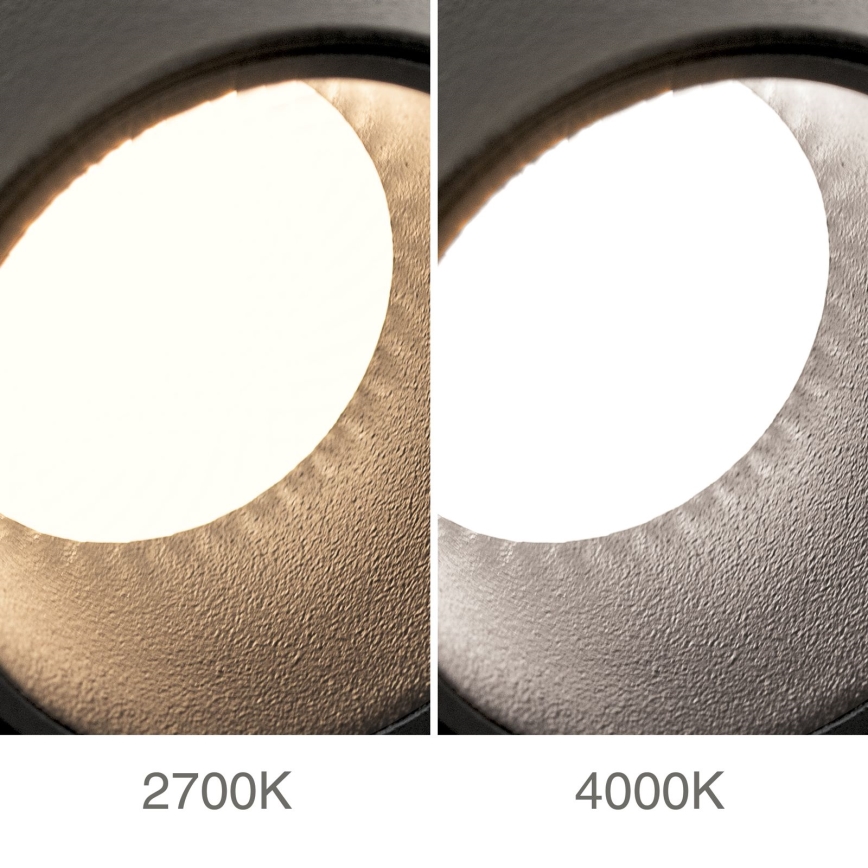 LED Stmívatelné nabíjecí dotykové nástěnné bodové svítidlo LUXY LED/1W/5V 2200 mAh 2700/3000/4000K černá