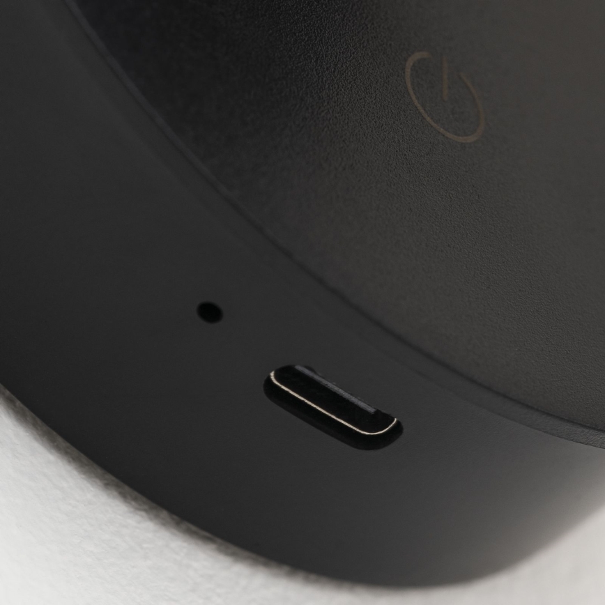 LED Stmívatelné nabíjecí dotykové nástěnné bodové svítidlo LUXY LED/1W/5V 2200 mAh 2700/3000/4000K černá