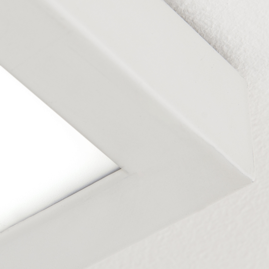 LED Stmívatelný přisazený panel DISC LED/40W/230V 2700/3000/4000K 115x30 cm bílá