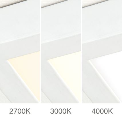 LED Stmívatelné stropní svítidlo DISC LED/30W/230V 2700/3000/4000K 39x39 cm bílá