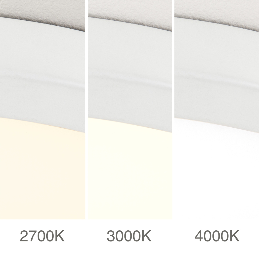 LED Stmívatelné stropní svítidlo DISC LED/30W/230V 2700/3000/4000K pr. 40 cm bílá