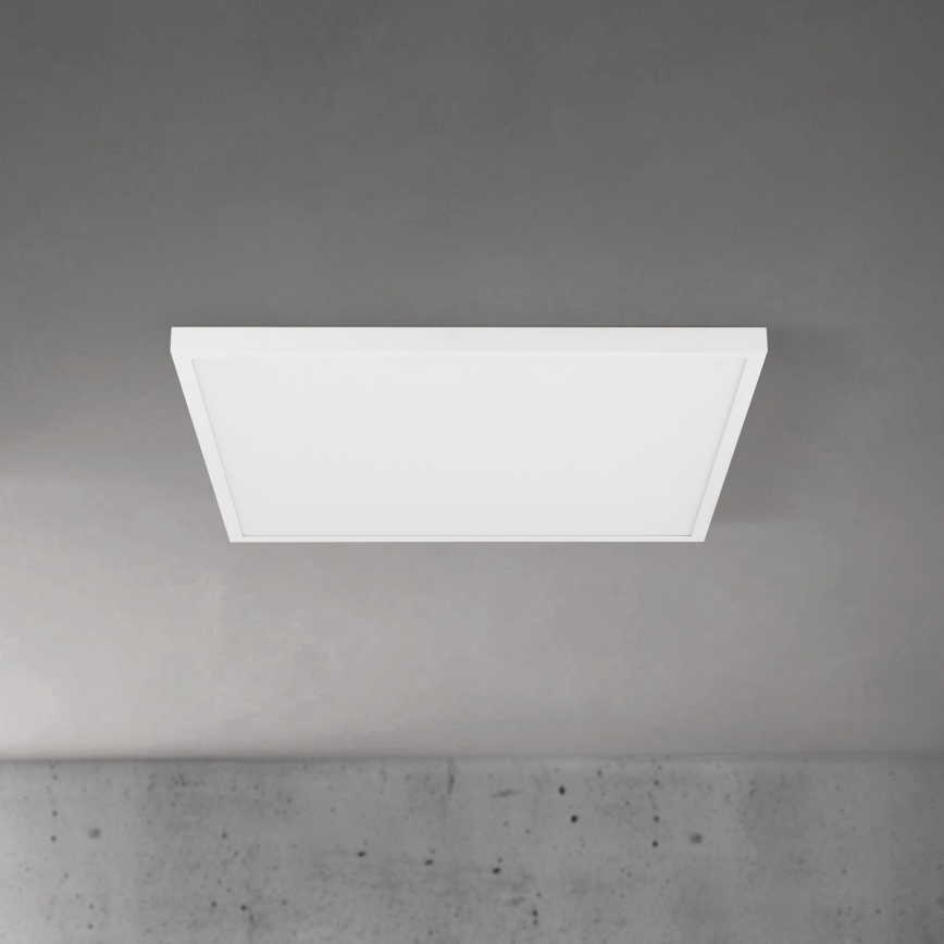 LED Stmívatelné stropní svítidlo DISC LED/46W/230V 2700/3000/4000K 59x59 cm bílá