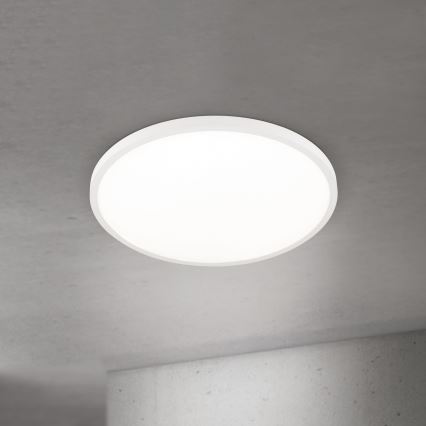 LED Stmívatelné stropní svítidlo DISC LED/46W/230V 2700/3000/4000K pr. 60 cm bílá