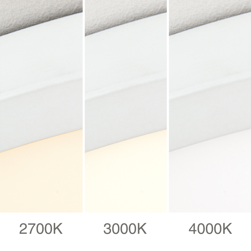 LED Stmívatelné stropní svítidlo DISC LED/46W/230V 2700/3000/4000K pr. 60 cm bílá