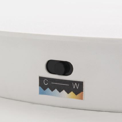 LED Stmívatelná stojací lampa KOLK LED/40W/230V 2700/4000K bílá