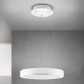 Orion - LED Stmívatelný lustr na lanku KOLK LED/40W/230V 2700/3000/4000K pr. 40 cm bílá