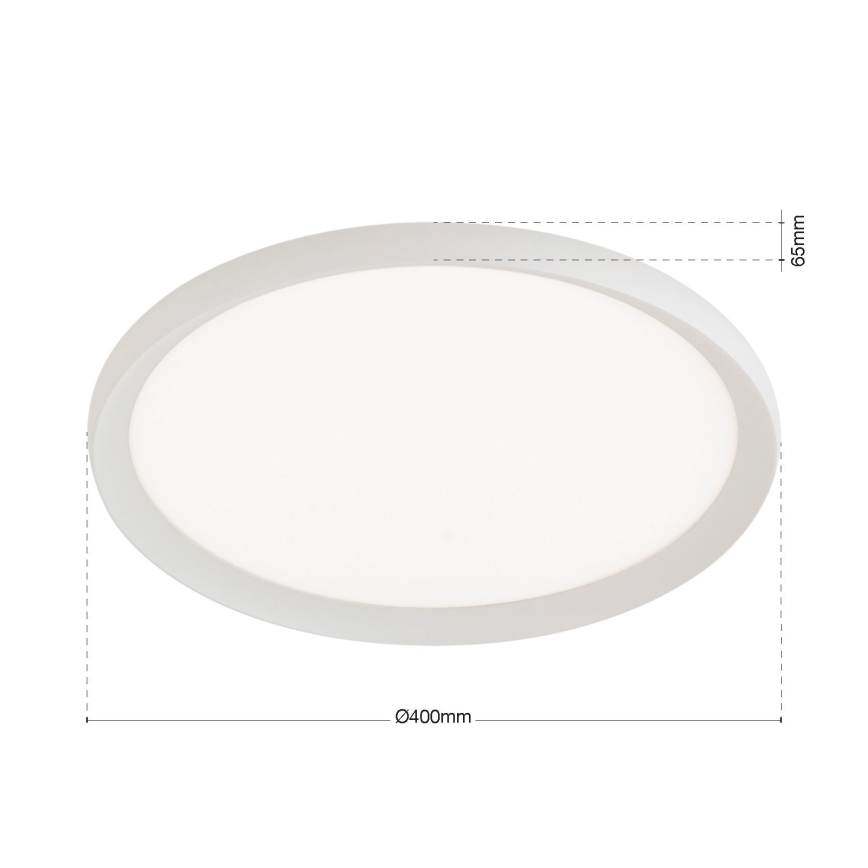 LED Stropní svítidlo KANT LED/30W/230V 2700/3000/4000K pr. 40 cm bílá