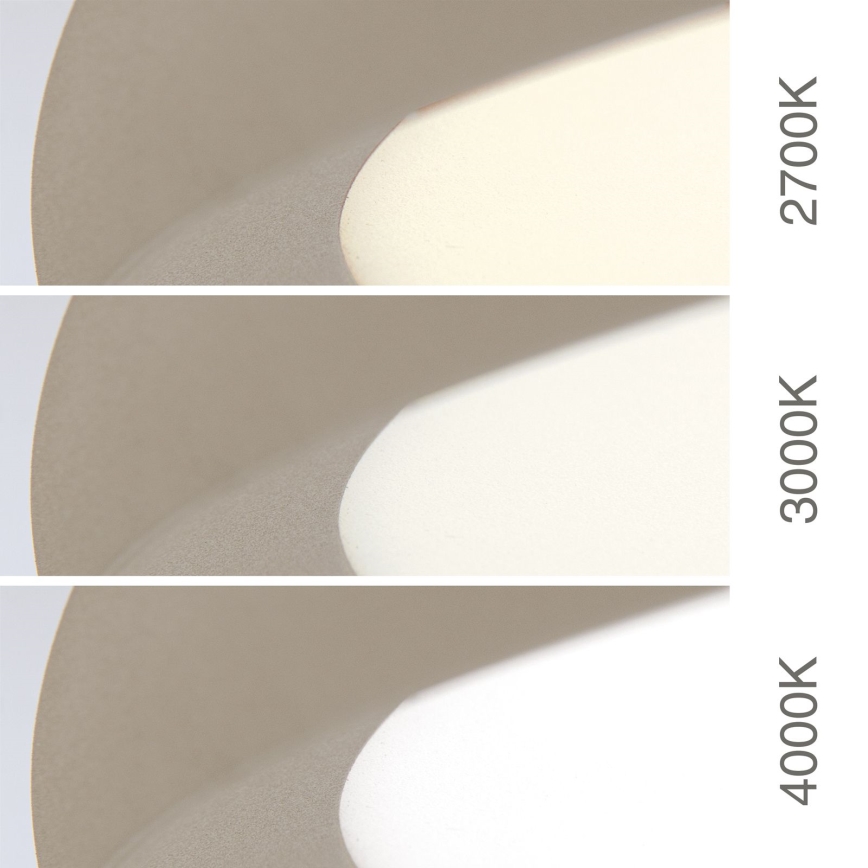 LED Stropní svítidlo KANT LED/50W/230V 2700/3000/4000K pr. 60 cm béžová