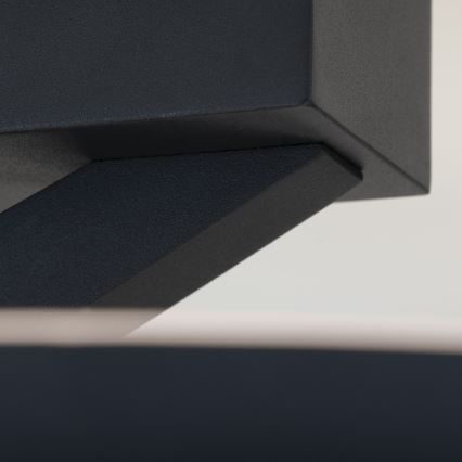 LED Stropní svítidlo KOLK LED/40W/230V 2700/3000/4000K pr. 40 cm černá