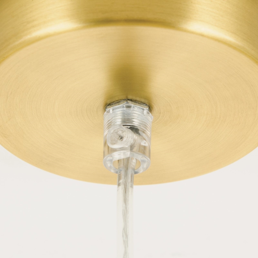 Lustr na lanku MADIS 1xE27/60W/230V zlatá