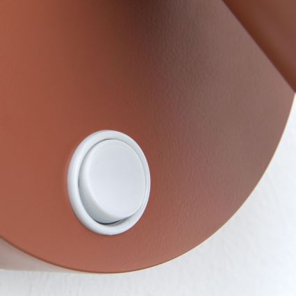 Nástěnné bodové svítidlo PENN 1xGU10/13W/230V cihlová