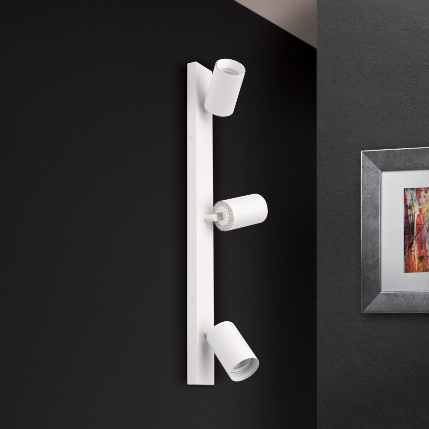 Nástěnné bodové svítidlo SEAN 3xGU10/13W/230V bílá