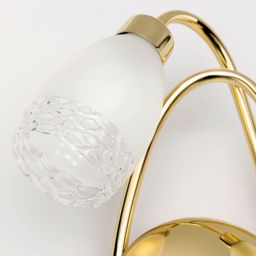 Nástěnné svítidlo CARLA 2xG9/28W/230V zlatá