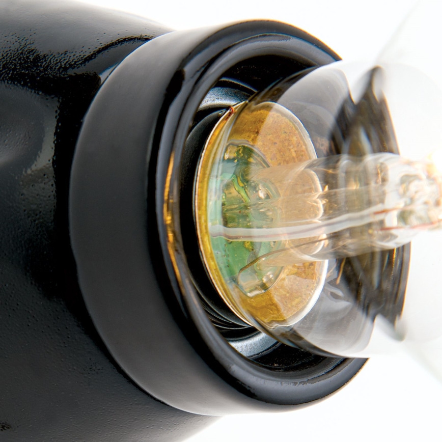 Nástěnné svítidlo FROST 1xE27/60W/230V černá