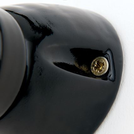 Nástěnné svítidlo FROST 1xE27/60W/230V černá