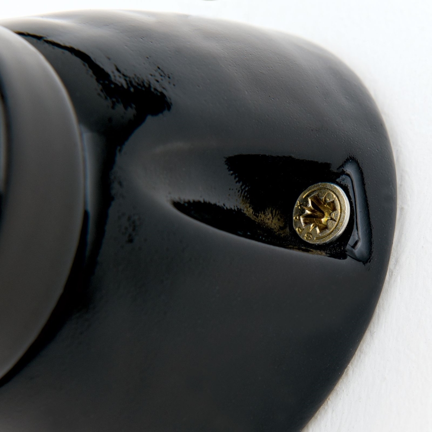 Nástěnné svítidlo FROST 1xE27/60W/230V černá