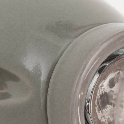 Nástěnné svítidlo FROST 1xE27/60W/230V šedá