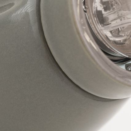 Nástěnné svítidlo FROST 1xE27/60W/230V šedá