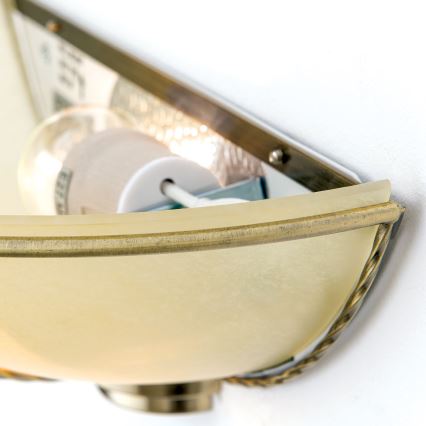 Nástěnné svítidlo MAURO 1xE27/60W/230V bronz