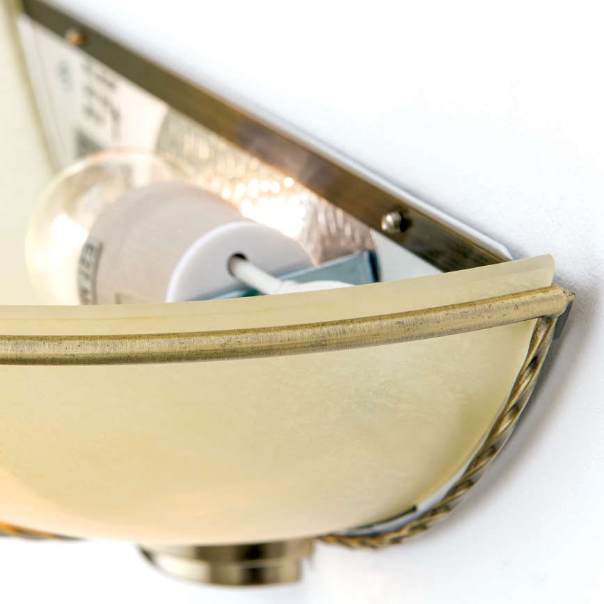 Nástěnné svítidlo MAURO 1xE27/60W/230V bronz