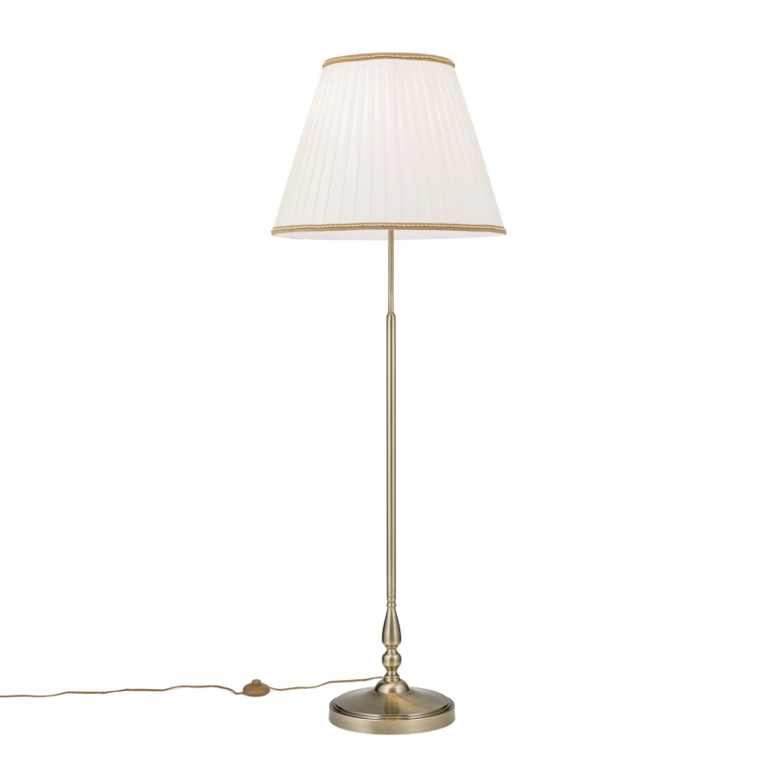 Stojací lampa TONIA 2xE27/60W/230V 154 cm bílá/bronz