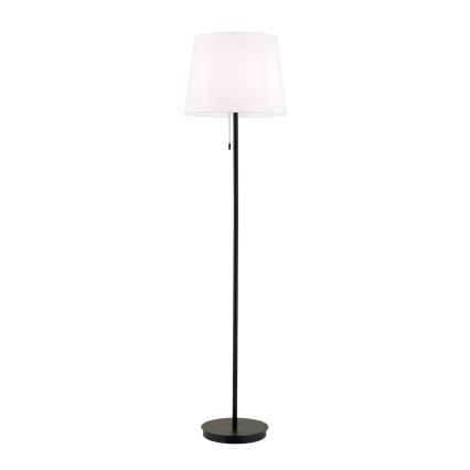 Stojací lampa LUDWIG 1xE27/40W/230V bílá/černá